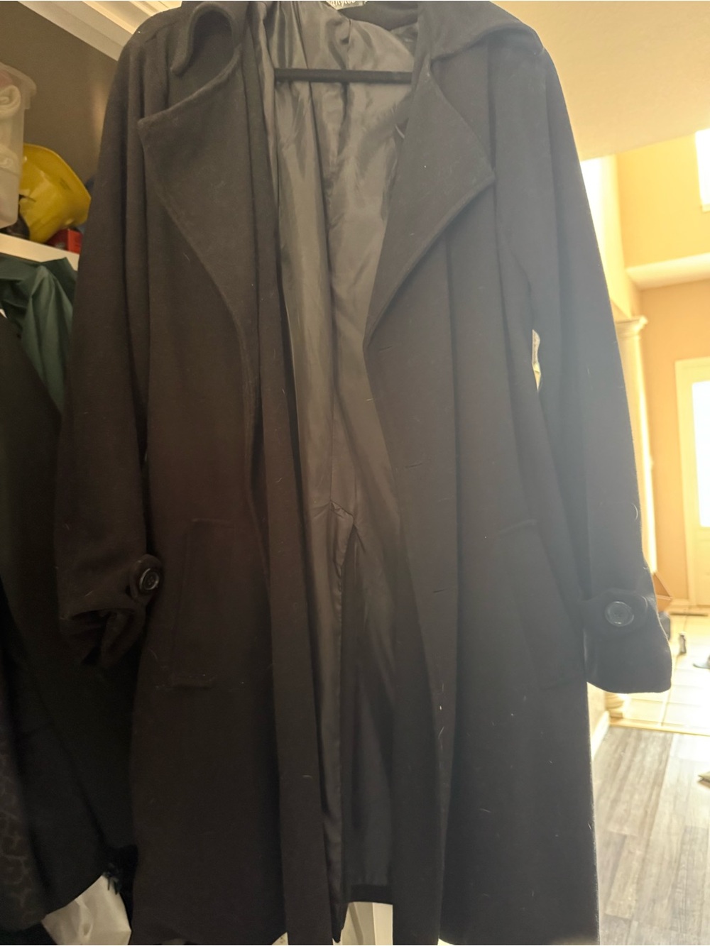 Classic women’s Black Overcoat